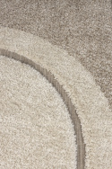 Wollen vloerkleed \'Spark\' - Beige