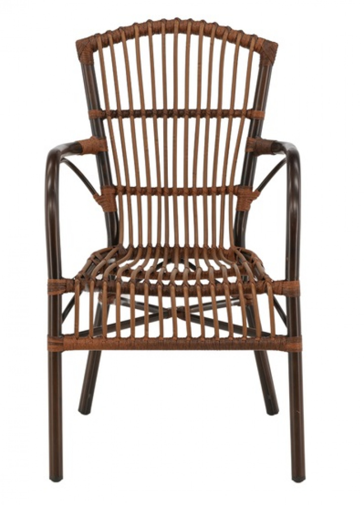 Stoel \'Kvidinge\' - Bruin in de groep Meubels / Tuinmeubelen / Tuin stoelen bij Reforma (6101-005)