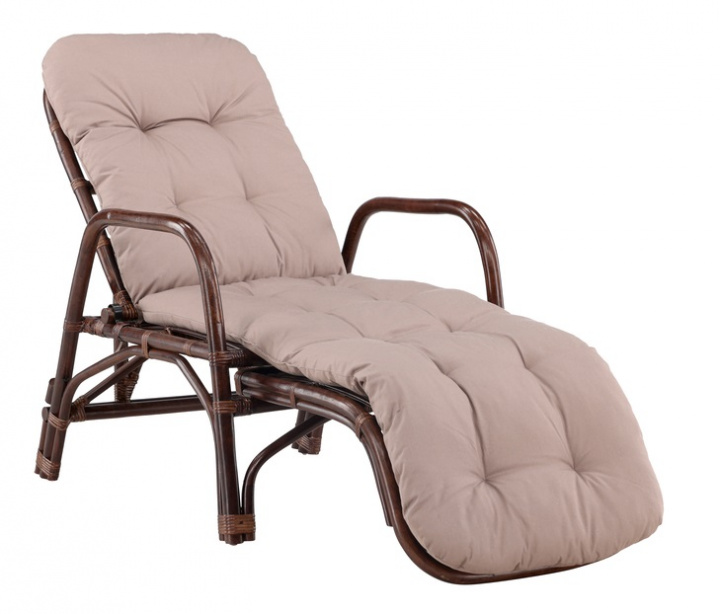 Ligstoel \'H&ouml;kerum\' - Bruin in de groep Meubels / Tuinmeubelen / Ligstoelen & Zonnebedden bij Reforma (6110-101)