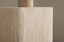 Bijzettafel \'Tusa\' 40x40cm - Beige