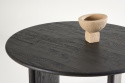 Eettafel \'Smedby\' Rond 120cm - Zwart