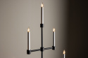 Adventskandelaar \'Falsterbo\' - Zwart