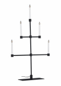 Adventskandelaar \'Falsterbo\' - Zwart