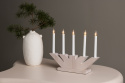 Adventskandelaar \'Katrineholm\' - Wit