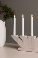 Adventskandelaar \'Katrineholm\' - Wit