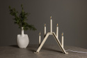 Adventskandelaar \'Norrlund\' - Beige
