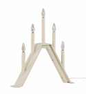 Adventskandelaar \'Norrlund\' - Beige
