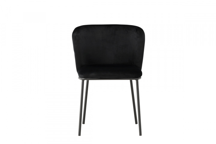 Stoel \'Edina\' - Zwart in de groep Meubels / Zitmeubels / Stoelen bij Reforma (61919-100)