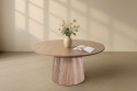 Eettafel \'Calpe\' Rond 150cm - Natuur