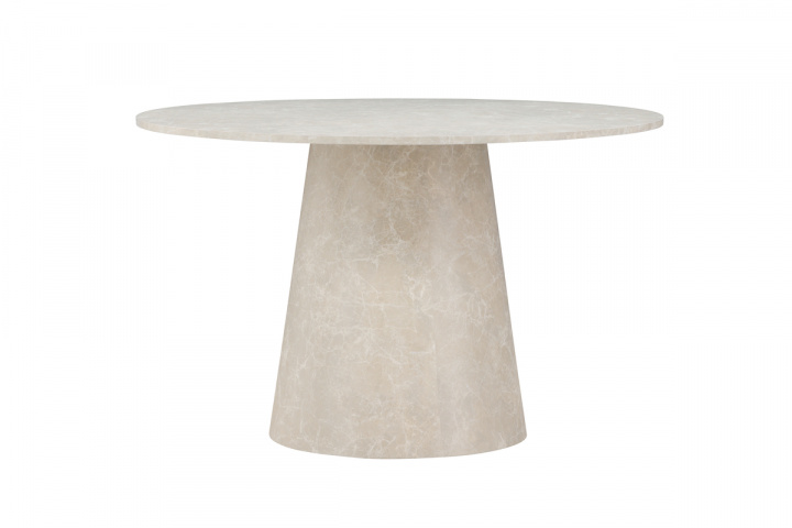 Eettafel \'Lanzo\' 120x75cm - Beige in de groep Meubels / Tafels / Eettafel bij Reforma (61927-102)