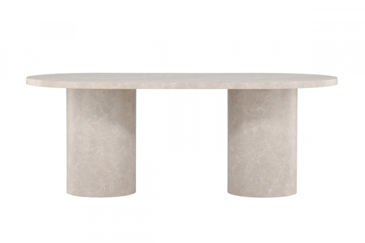 Eettafel \'Narvik\' 100x200cm - Beige in de groep Meubels / Tafels / Eettafel bij Reforma (61929-102)