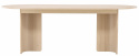 Eettafel \'Tranemo\' Ovaal 220x100x75cm - Wit