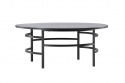 Salontafel \'Copenhagen\' 100x43cm - Zwart