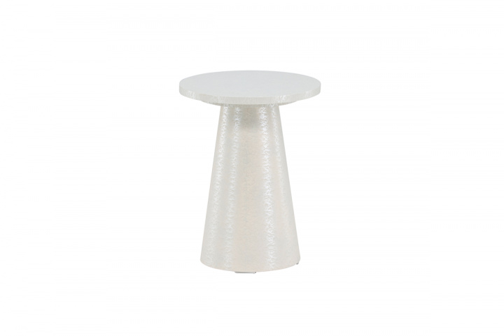 Bijzettafel \'Lanzo\' 35x45cm - Wit in de groep Meubels / Tafels / Bijzettafels bij Reforma (62042-888)
