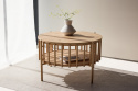 Salontafel \'Runvik\' Rond 80cm - Natuurlijk