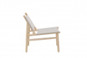 Lounge stoel \'Kinna\' - Natuurlijk