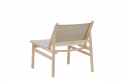 Lounge stoel \'Kinna\' - Natuurlijk
