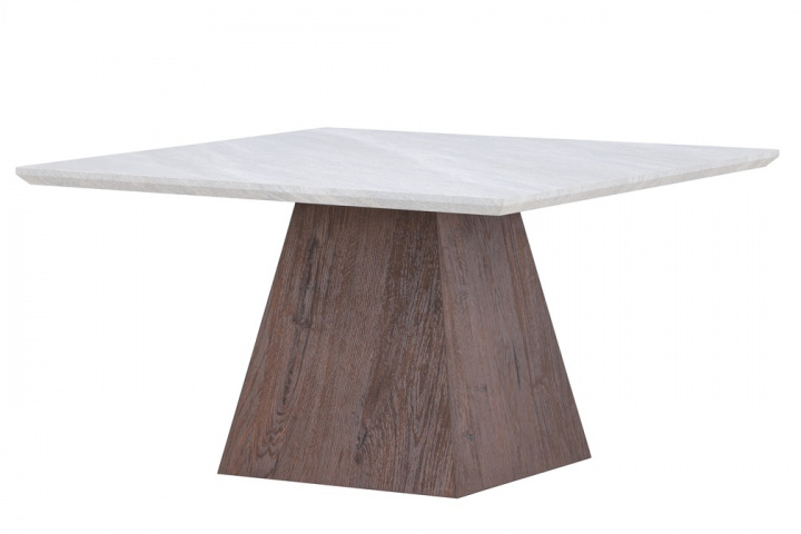 Salontafel \'Ljusnäs\' 80x80cm - Lichtgrijs in de groep Meubels / Tafels / Salontafels bij Reforma (62329-490)