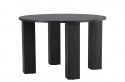Eettafel \'Nornhem\' Rond 120cm - Zwart