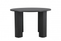 Eettafel \'Nornhem\' Rond 120cm - Zwart