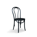 Stoel \'Bistro\' - Hout/Zwart
