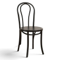 Stoel \'Bistro\' - Hout/Zwart