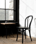 Stoel \'Bistro\' - Hout/Zwart