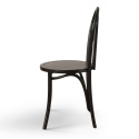 Stoel \'Bistro\' - Hout/Zwart