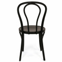 Stoel \'Bistro\' - Hout/Zwart