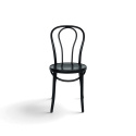 Stoel \'Bistro\' - Hout/Zwart