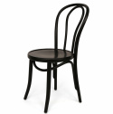 Stoel \'Bistro\' - Hout/Zwart