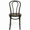 Stoel \'Bistro\' - Hout/Zwart