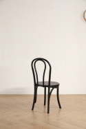 Stoel \'Bistro\' - Hout/Zwart