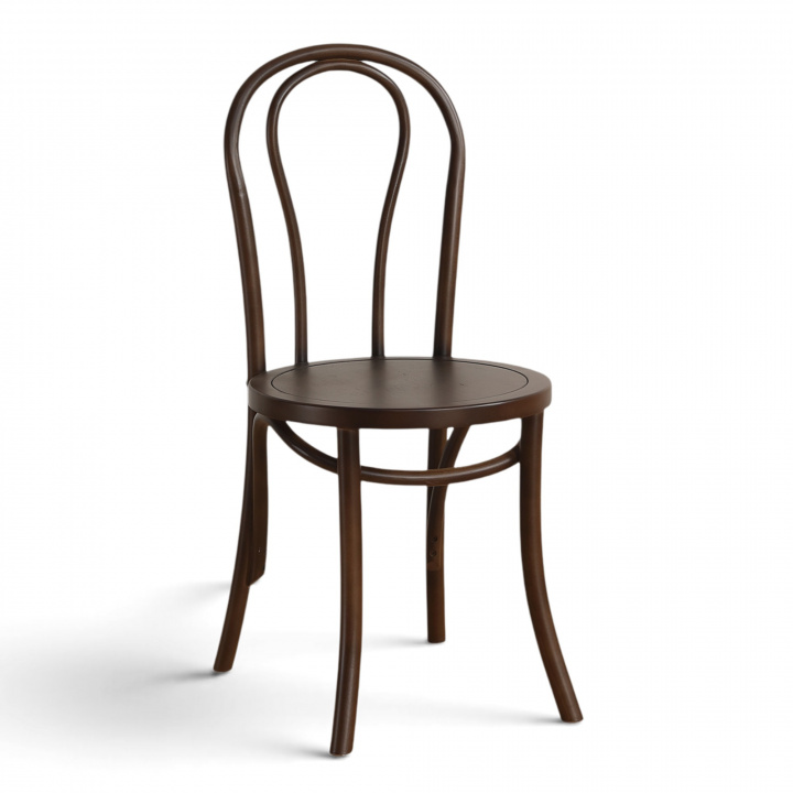 Stoel \'Bistro\'- Walnoot in de groep Meubels / Zitmeubels / Stoelen bij Reforma (64015-walnut)