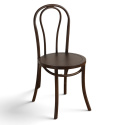 Stoel \'Bistro\'- Walnoot