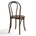 Stoel \'Bistro\'- Walnoot