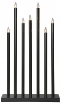 Adventskandelaar \'Holy\' 7 Lampen - Zwart
