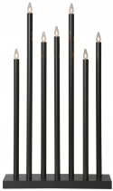 Adventskandelaar \'Holy\' 7 Lampen - Zwart
