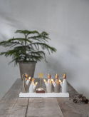 Adventskandelaar \'Krubba\' - Wit
