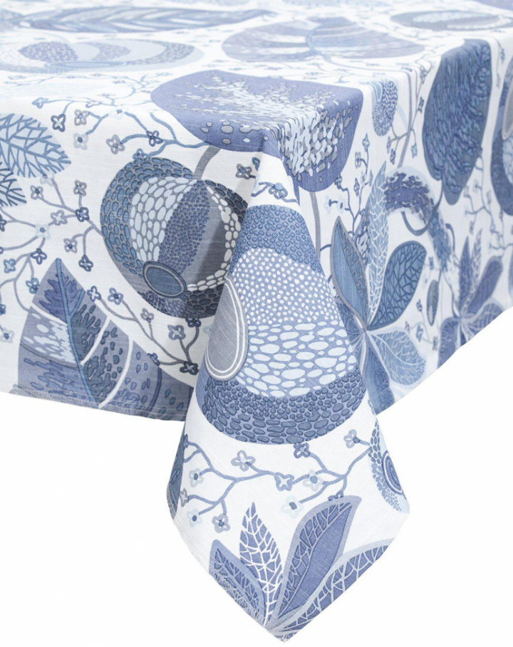Tafelkleed \'A&E\' 140x350 - Blauw in de groep Inrichting / Textiel / Tafelkleden bij Reforma (6726-86-188)