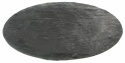 Rond vloerkleed \'Aranga Super Soft\' 80cm - Antraciet