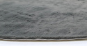 Rond vloerkleed \'Aranga Super Soft\' 240cm - Antraciet