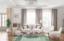 Vloerkleed \'Aranga Super Soft Fur\' 240x340cm - Groen