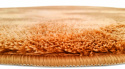 Ronde tapijt \'Aranga Super Soft\' 200cm - Oranje
