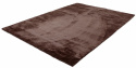Vloerkleed \'Aranga Super Soft\' 80x250cm - Donkerbruin