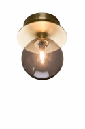 Wandlamp \'Art Deco\' - Rookkleurig
