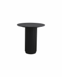 Cafétafel \'Erie\' - Zwart/Marmel