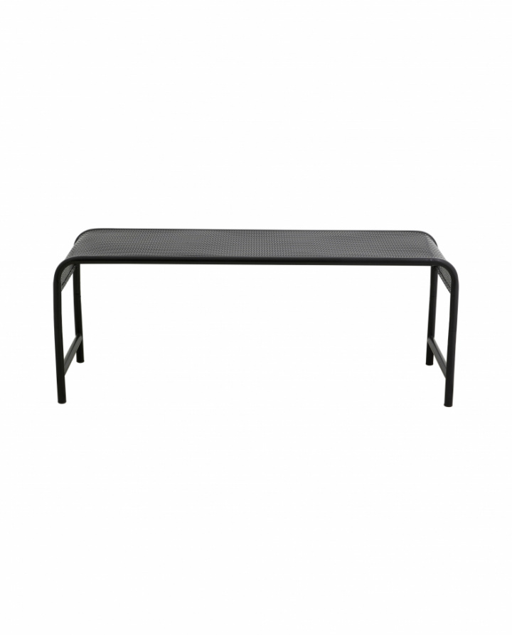 Tuinbank \'Brenta\' - Zwart in de groep Meubels / Tuinmeubelen / Buitenbanken bij Reforma (6965)
