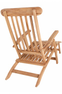 Ligstoel \'Arrecife\' - Teak
