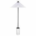 Vloerlamp \'Matisse\' - Wit/Zwart